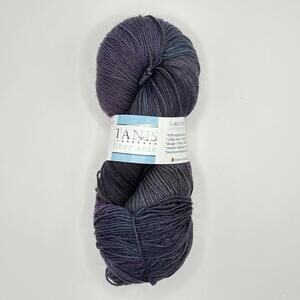 Tanis Fiber Arts Yarn 80% Superwash Merino Made In Canada 420 yds by Purple